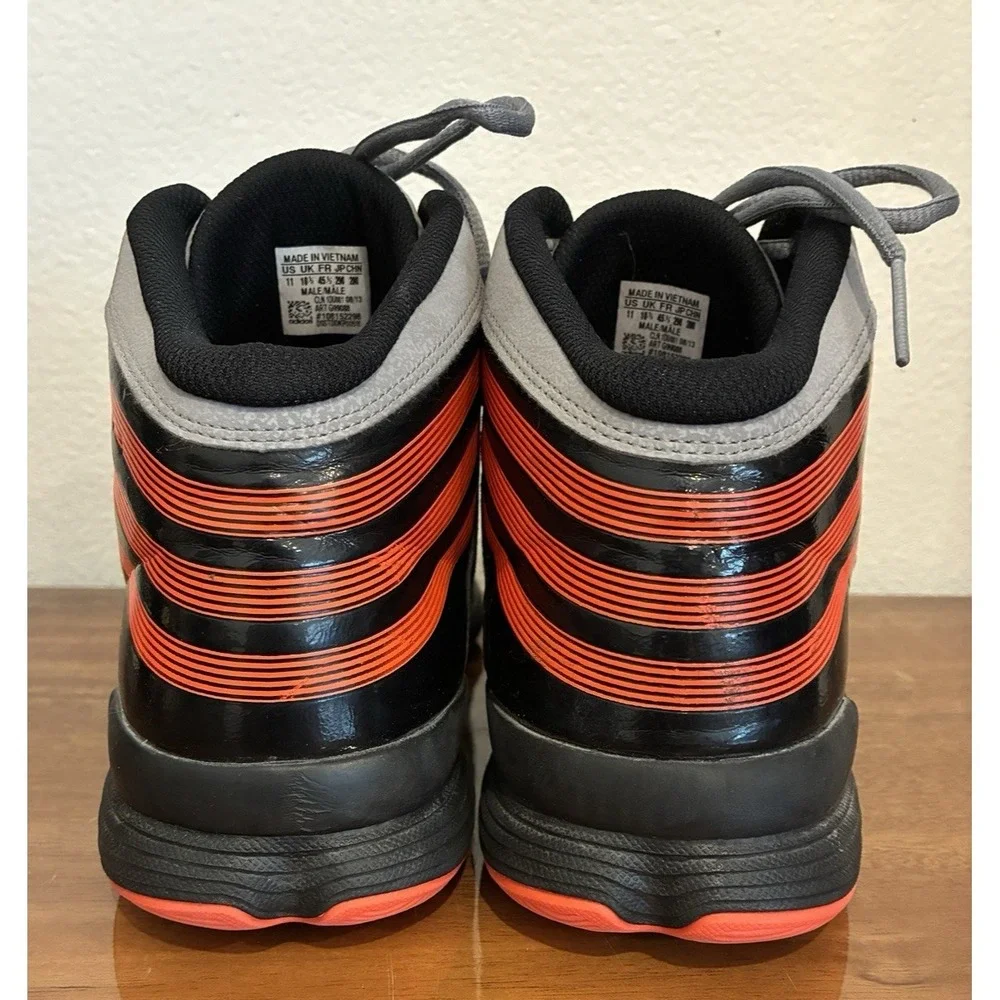 Adidas Mad Handle Torsion System Gray Red Men's Basketball Shoe Size 11 US